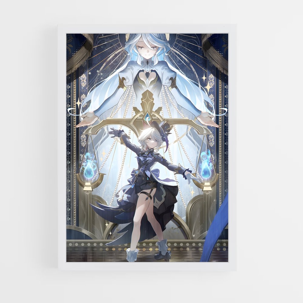 Poster Genshin de impact – affiche Genshin impact (vue 3)
